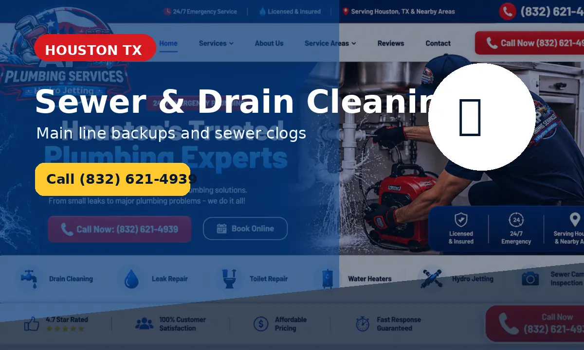 Plumbing services in Missouri City TX